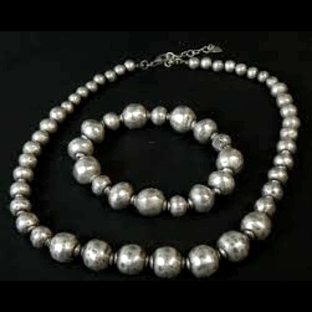Silpada Atmospheric Necklace and Bracelet.